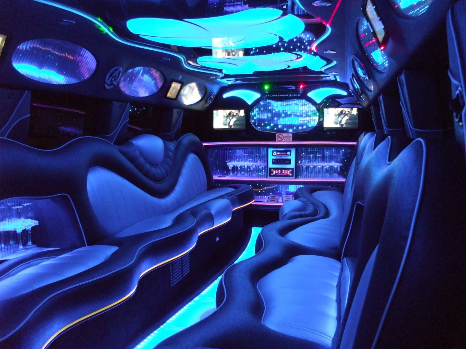 Professional Limo Interior