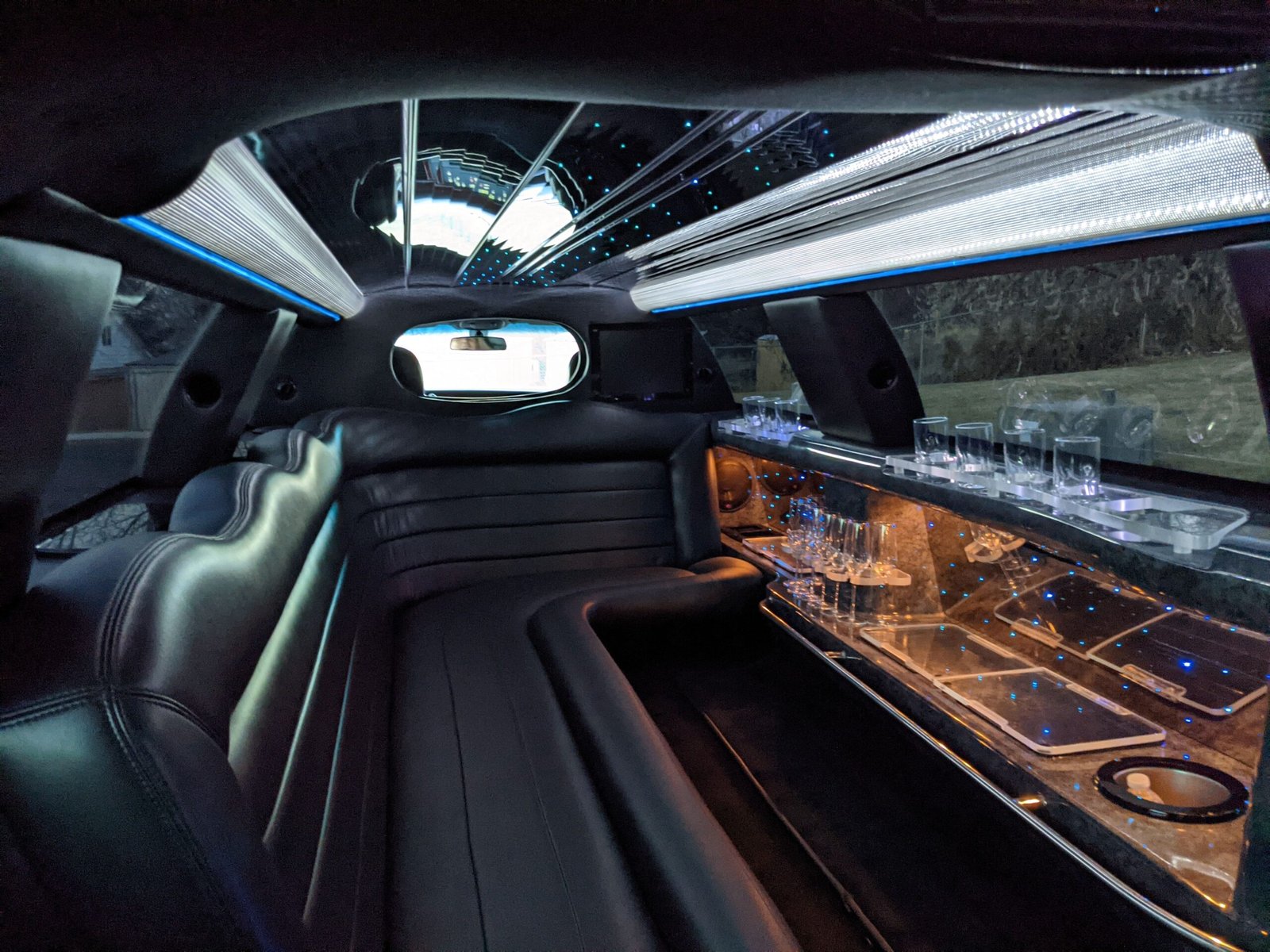 Stretch Limousine Interior