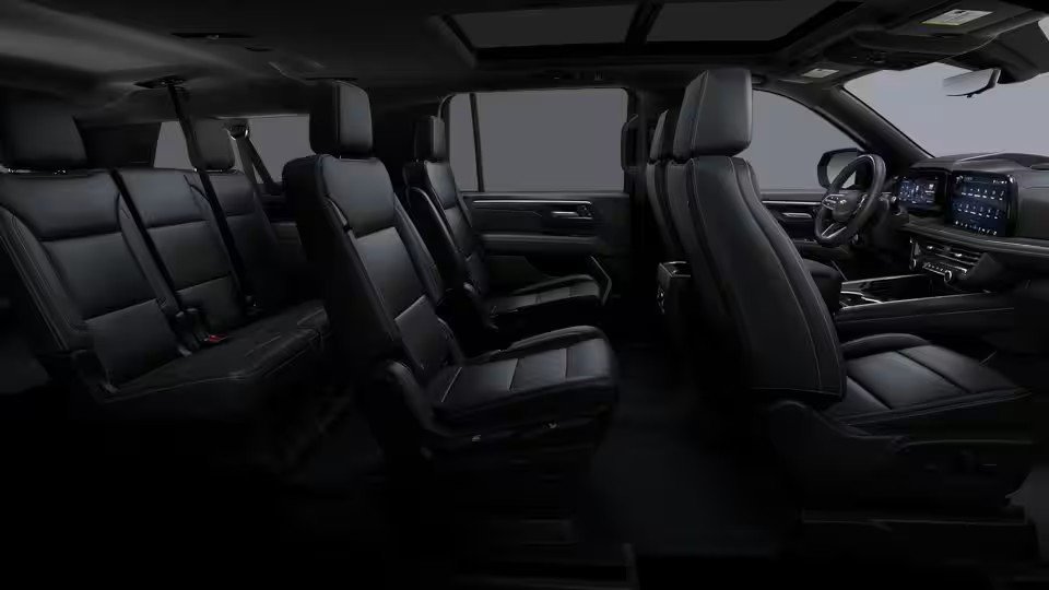Black SUV Fleet Interior